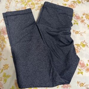 Grey capri leggings